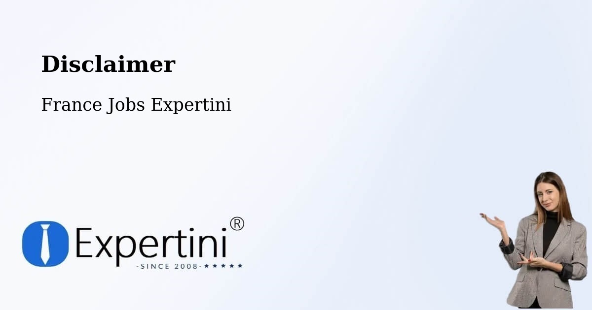 Disclaimer – Châtillon - France Jobs Expertini